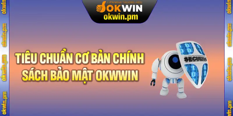 Những tiêu chuẩn cơ bản trong chính sách bảo mật OKWIN