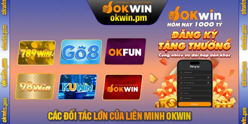 Tìm hiểu các đối tác lớn của liên minh OKWIN